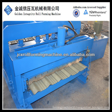 JCX low noise single sheet galvanized iron rolling machine